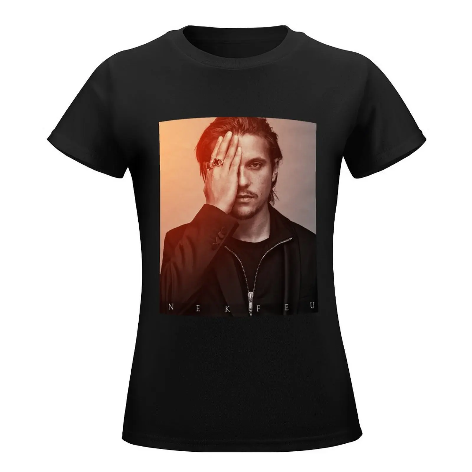 Модная женская блузка оверсайз с принтом солнечного света nekфейе 2024