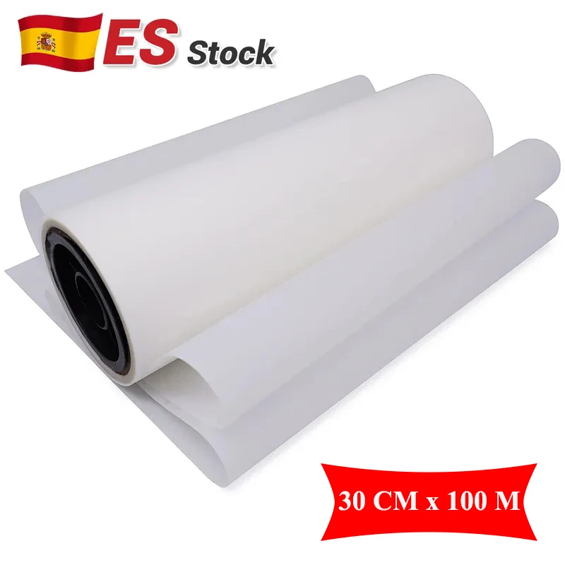 

CALCA 11.8" x 328 FT DTF Printer Transfer Film Premium Roll Direct to Printing Hybrid Hot Peel Film Spain Stock