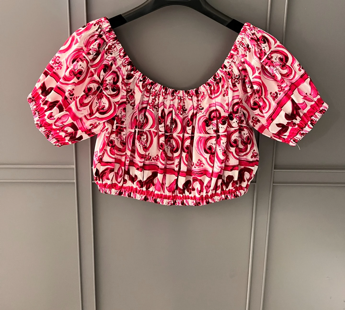 

Женский хлопковый топ с коротким рукавом и шорты, повседневный винтажный Красный топ с цветочным принтом, весна-лето 2023