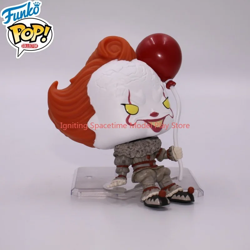Оригинальные фигурки Funko Pop по мотивам фильмов # Коллекционная кукла Пеннивайз с красным шаром из фильма «Оно: Глава первая» (2030), фигурка для полки, в оригинальной коробке, подарок (art.: 3920db18bced8) - 3920db18bced8