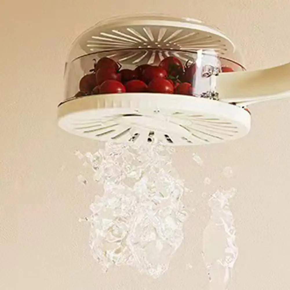 ity durszlak do warzyw i owoców ze składaną rączką Pojemność cedzaków Miska durszlakowa z uchwytem pokrywy Odpływ bez BPA dla wydajności