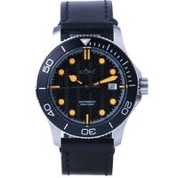 heimdallr retro mens wristwatch 43mm blackbluegreen dial sapphire nh35 automatic movement 30bar water resistant luminous