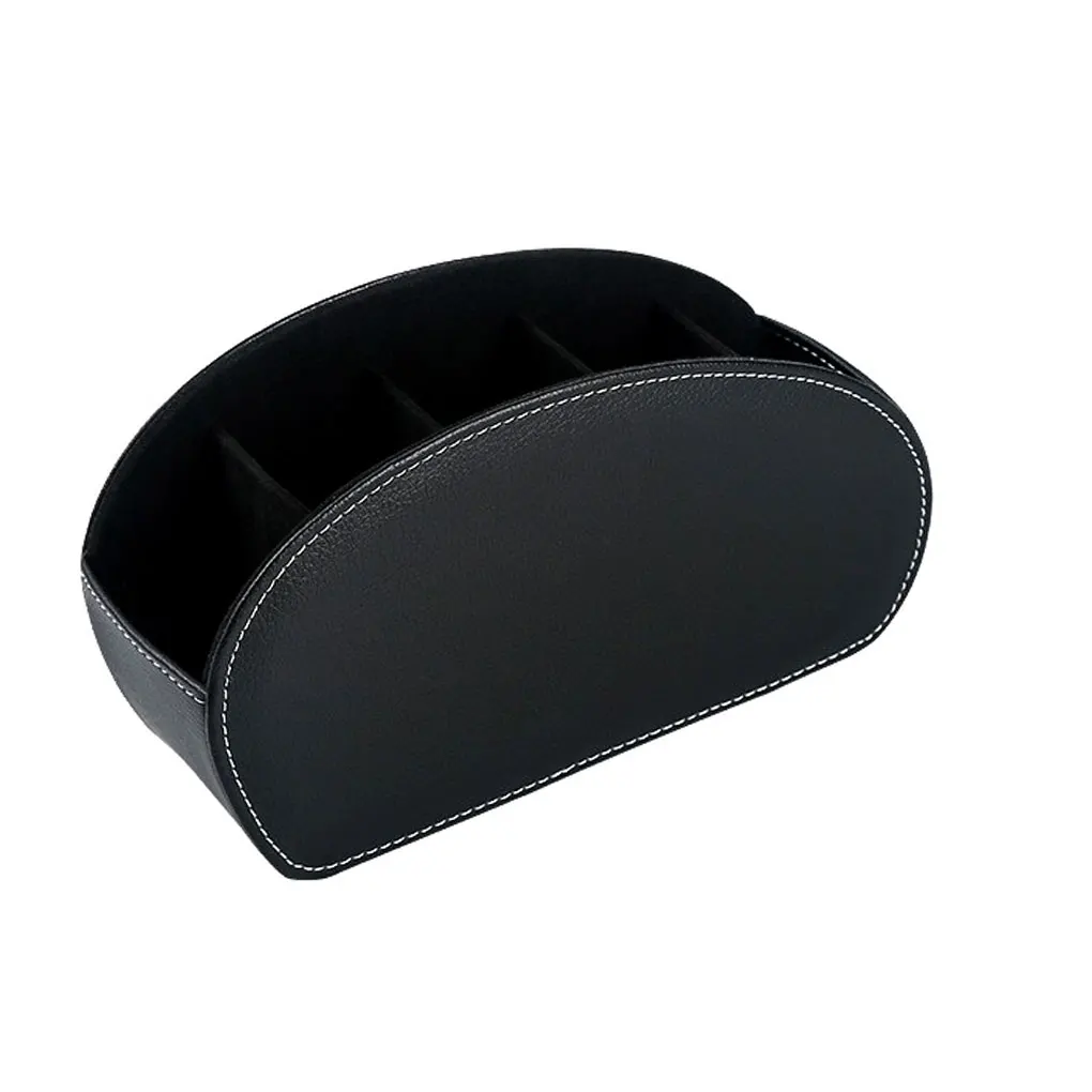 

Comfortable Pu Leather Storage For Pens And Office Supplies Mobile Phones Remote Control Holder Large Size Waterproof