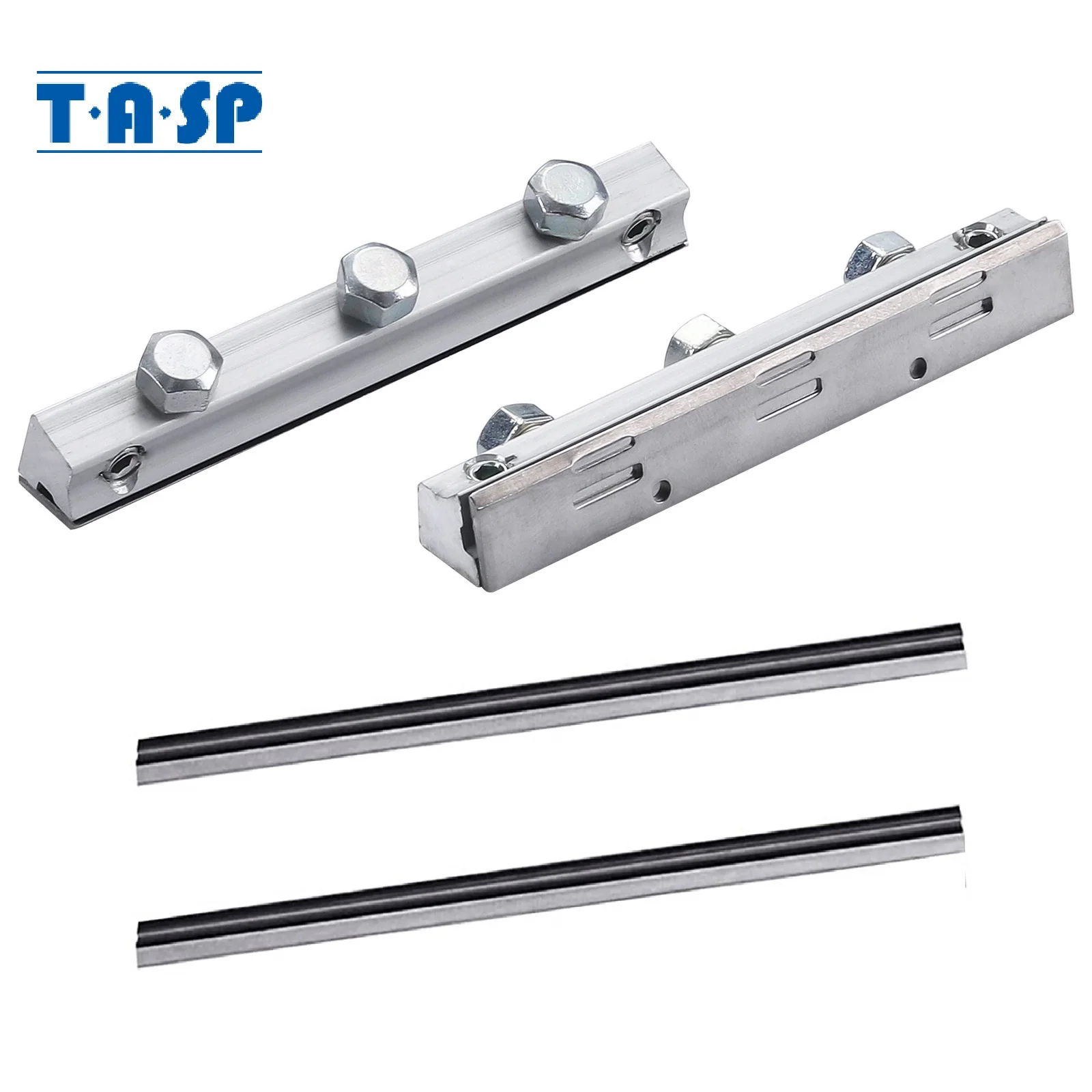 

Зажимы для держателя лезвий TASP + набор ножей HSS 82x5,5x1,2 мм