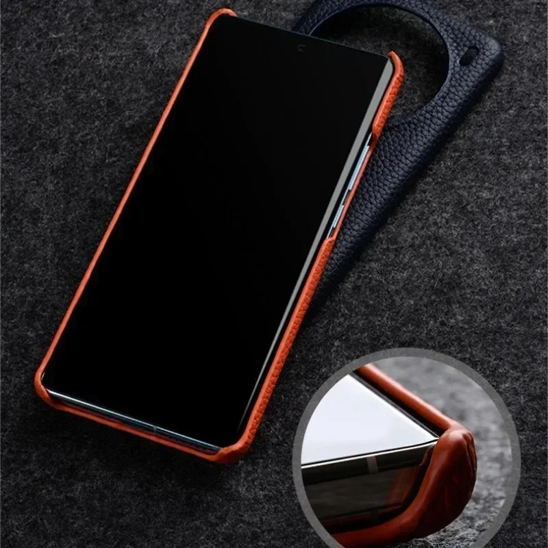 Чехол Melkco из 100% натуральной кожи для Vivo X200 Pro Mini X100 Ультра чехол с защитой камеры