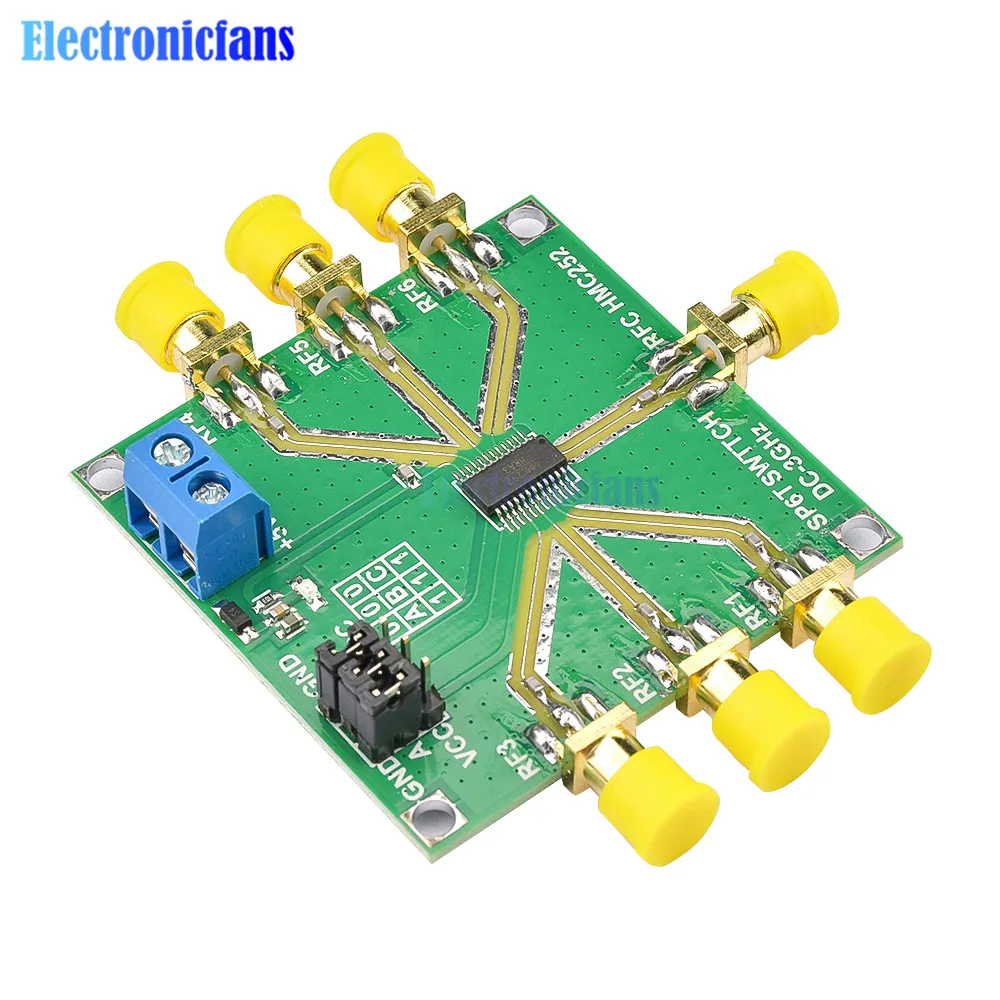 

Светоотражающий модуль радиочастотного переключателя HMC252, фоторадиочастотный однополюсный шестидисковый переключатель, неотражающий эл...