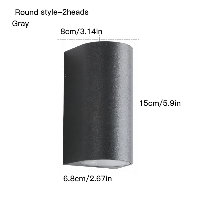 

Водонепроницаемый внутренний и наружный светодиодный настенный светильник s 3 Вт/6 Вт, светодиодный алюминиевый настенный светильник, садовый светильник, современный настенный светильник s, настенный светильник для крыльца