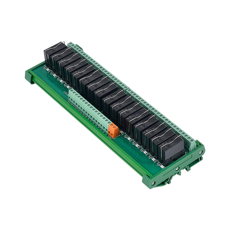 

2/4/6/8/10/каналов Din-рейка PLC релейный модуль MCU выход 12 в 24 В NPN/PNP Универсальный 1NO1NC