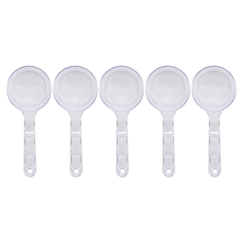 

Scoop Spoon Measuring Spoons Coffee Facial Scoops Canister Tool Mixing Ground Scoopers Transparent Container Beauty Teaspoon