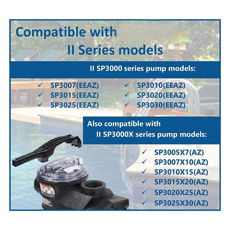 1 шт. инструмент для снятия крышки насоса бассейна SP3100T черный пластиковый замены