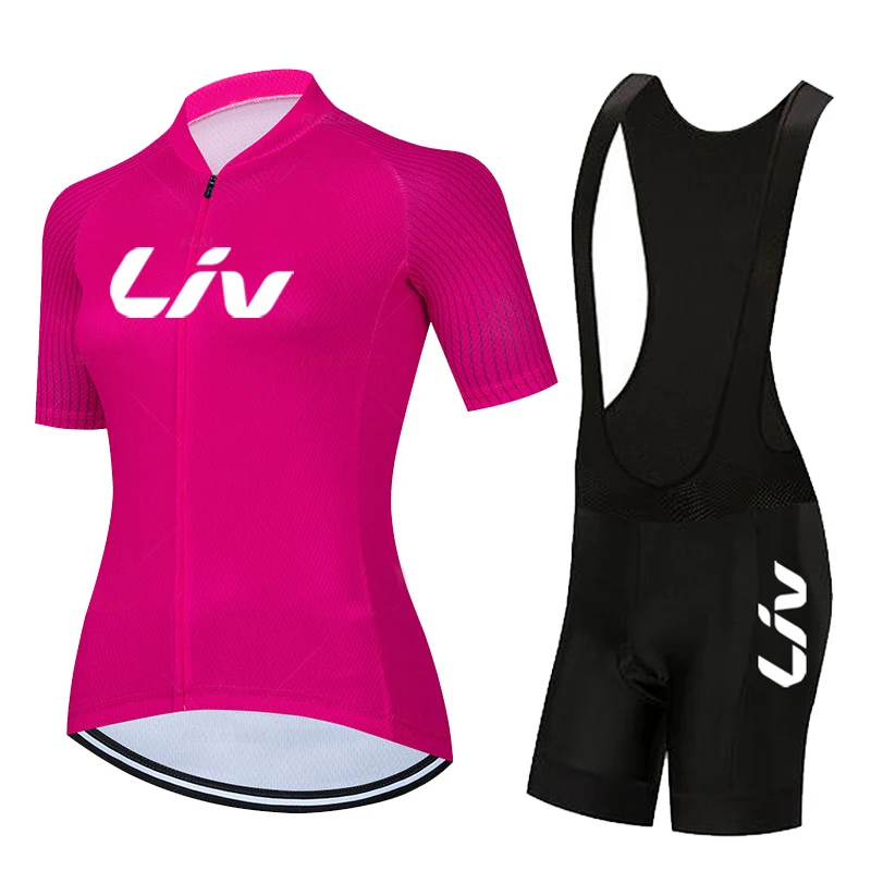 

Быстросохнущая одежда для горного велосипеда 2022, Женский комплект с трикотажным нагрудником для велосипеда, летняя уличная спортивная оде...