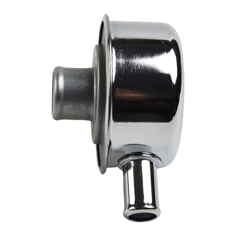 

Дыхательный клапан, круглая крышка клапана, авто Замена BBC 350, дыхательные аксессуары для автомобиля, прочный серебристый, высокое качество