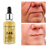 24k gold niacinamide serum anti aging moisturizing fade fine lines hyaluronic acid wrinkle whitening repair dry loose face skin