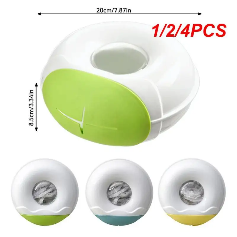

1/2/4PCS Wall Mounted Disposable Food Cover Storage Box Kitchen Organizers For Plastic Wrap Elastic Fresh Keeping Bag Storage