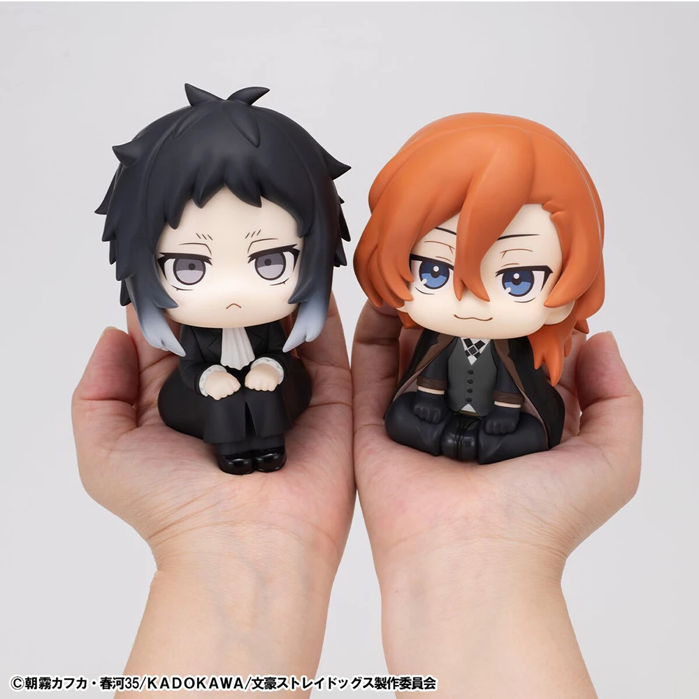 Фото Оригинальный MegaHouse Look up Bungo Stray Dogs Ryunosuke Akutagawa Nakahara Chuuya Коллекционная серия Модель Персонажа из мультфильма 11 см №2