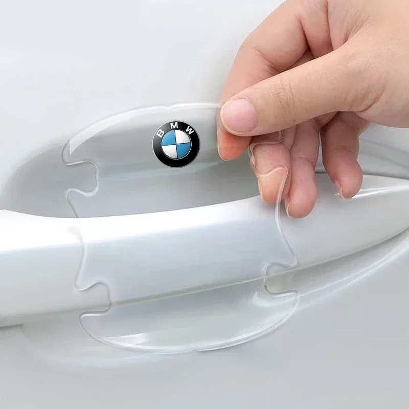 Защитная полоса кузова автомобиля наклейка против царапин на ручку двери для BMW M