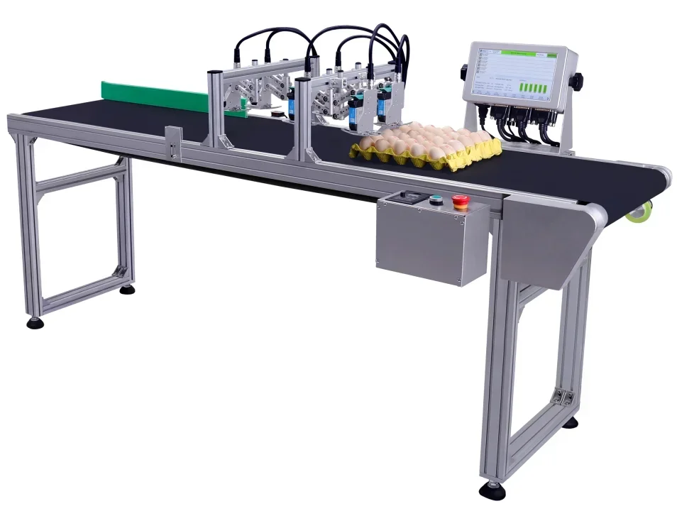 DOCOD T600-EY6S 76 20 мм Онлайн-струйный принтер EGG (6 головок зашифрованная версия)