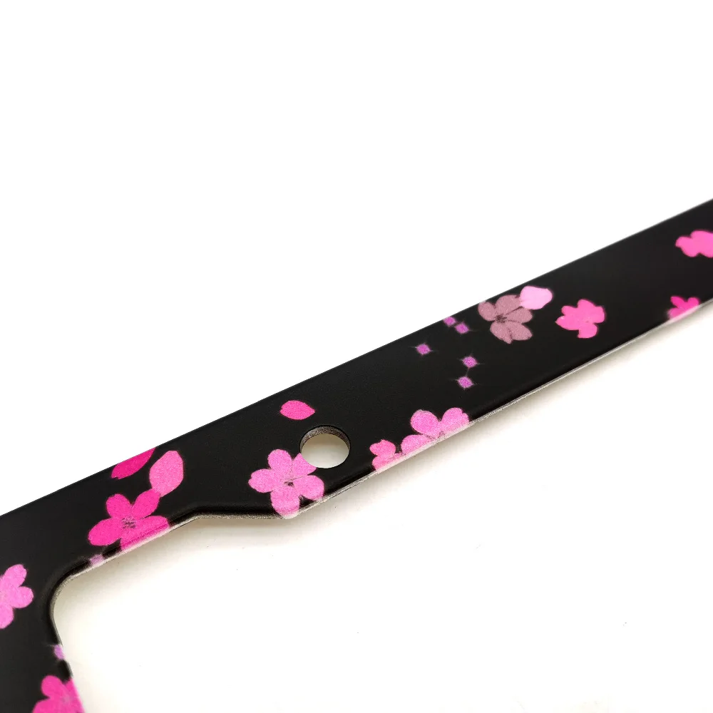 1 шт. хит продаж JDM The Tyrannous Race peristalsis стильная рамка для номерного знака автомобиля