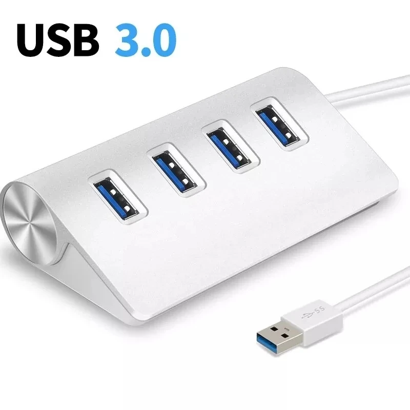 USB 3.0 HUB Multi 4 Port 5Gbps High Speed Power Adapter Multi USB 3.0 Hub USB Splitter For Laptop Adapter Computer Accessories