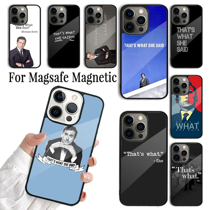 Чехол для телефона iPhone 16 15 14 13 12 11 Pro Max Plus Magsafe магнитная Беспроводная зарядка
