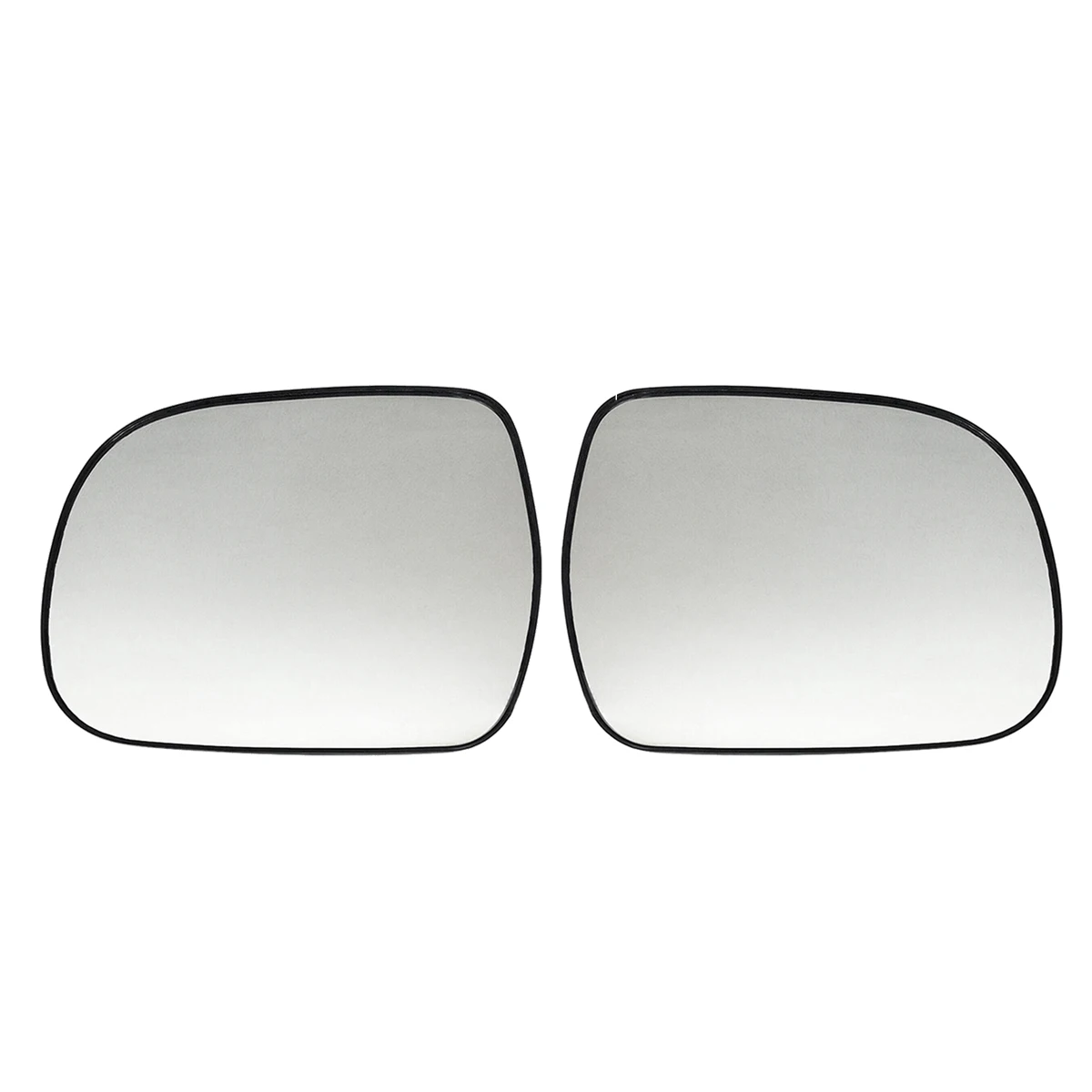 

Left + Right Door Wing Side Mirror Glass Heated with Backing Plate for Lexus RX 2003 - 2008 Toyota Hilux 2005 - 2010