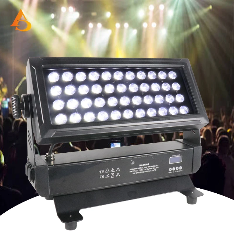 44x10 Вт RGBW 4 в 1 светодиодный прожектор IP65 водонепроницаемый сценический