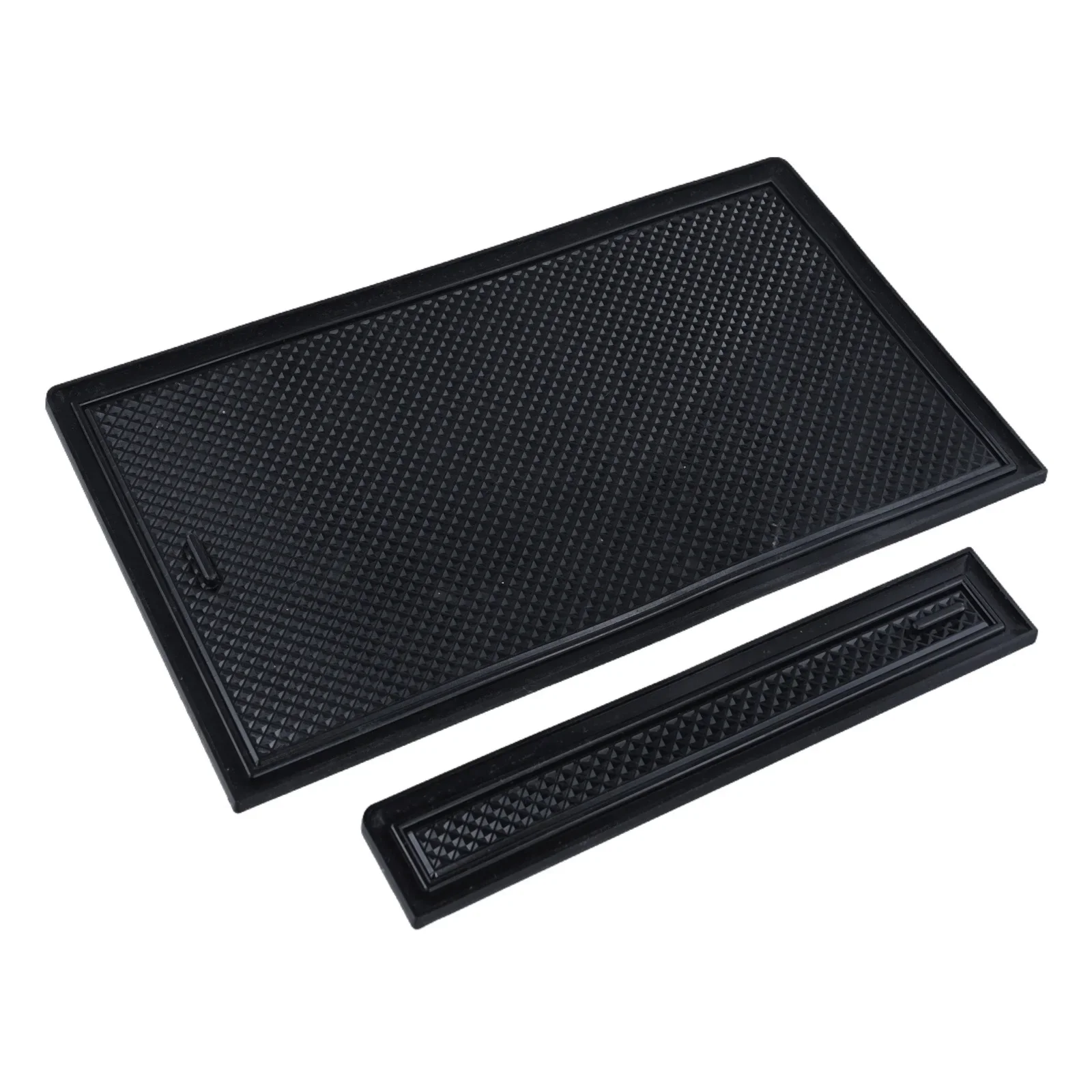 Коврик Практичный АБС-пластик Черный Внутренняя центральная консоль