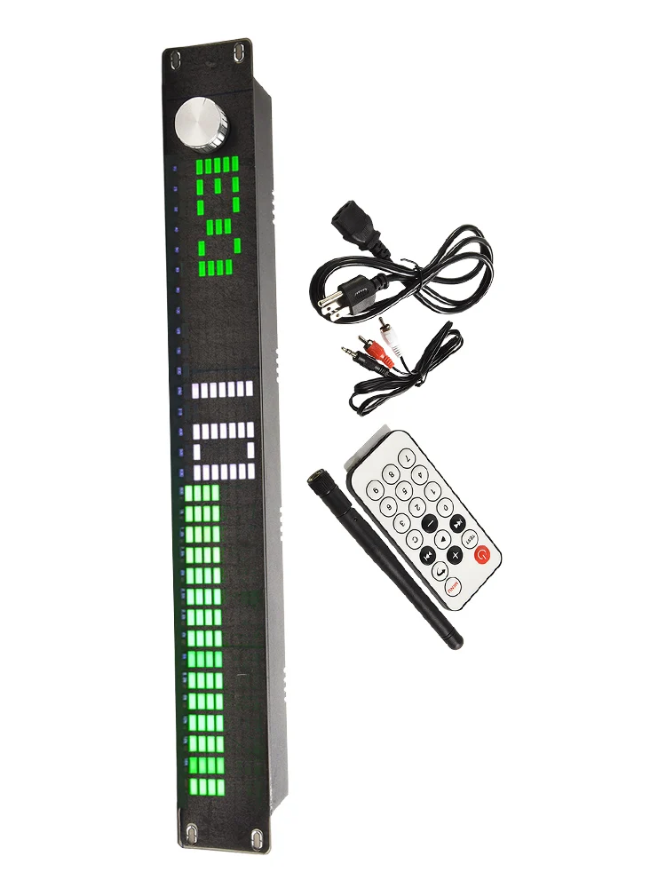Анализатор музыкального спектра Цифровой эквалайзер Светодиодный полноцветный