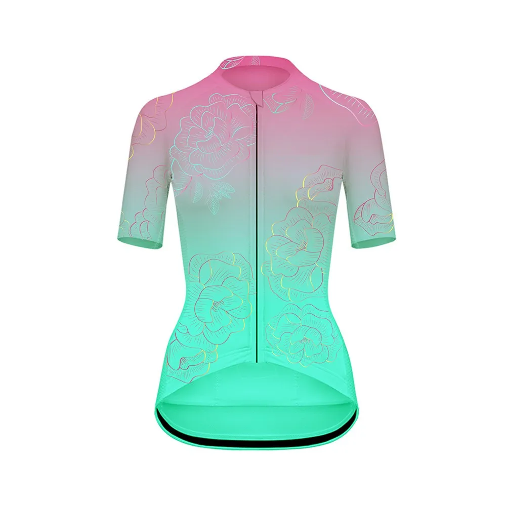 

Summer Breathable Tight Fitting Downhill Bicycle Shirts Short Sleeve Road Bike Ropa Ciclismo Professionally Cycling Jersey