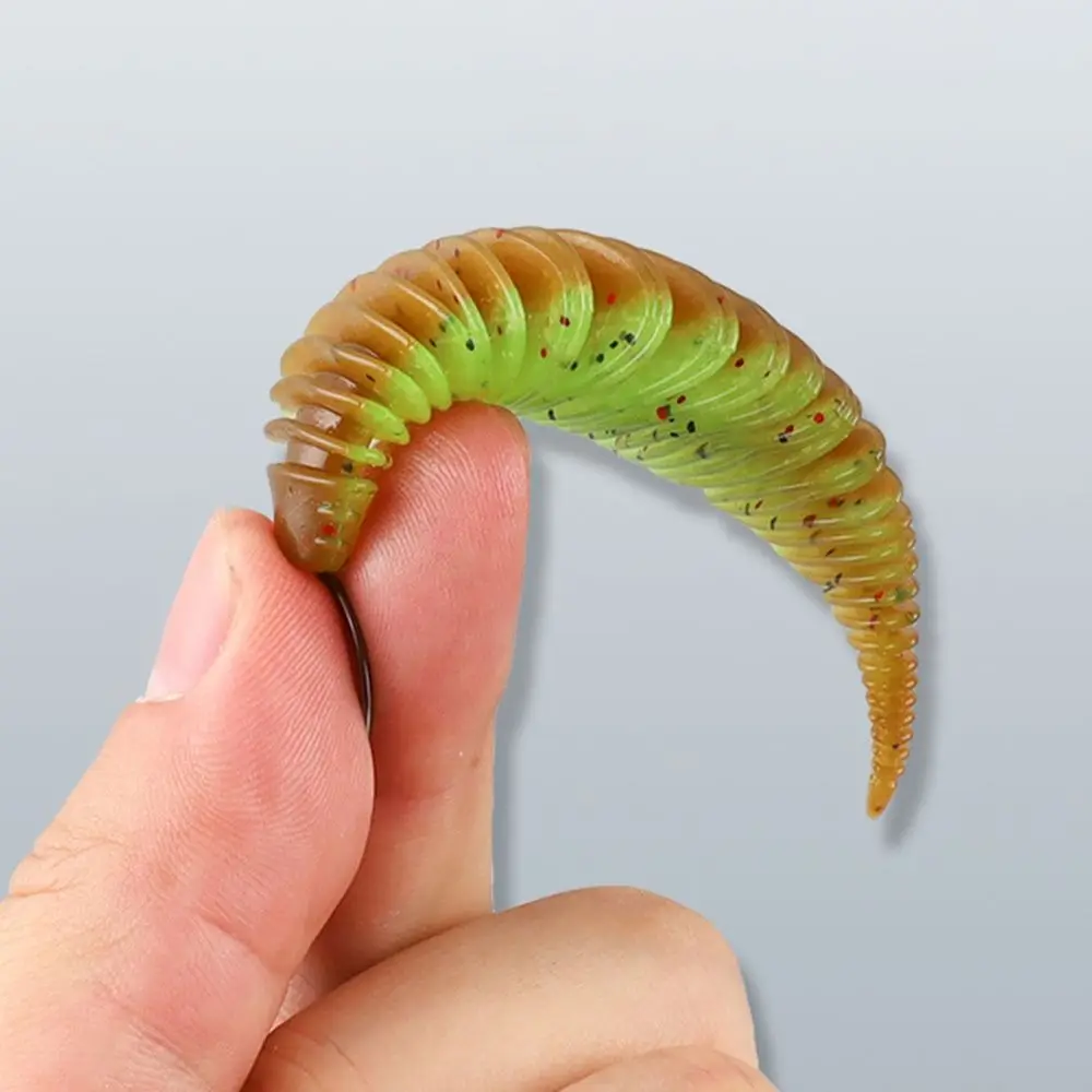 Силиконовая рыболовная приманка с сильфоном Мягкая в виде креветки медленно