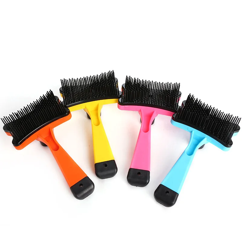 

Portable Pet Comb Dog Grooming Trimmer Fur Brush Grooming Needle Comb for Guinea Pig Rabbit Cat Brushes pets accessory