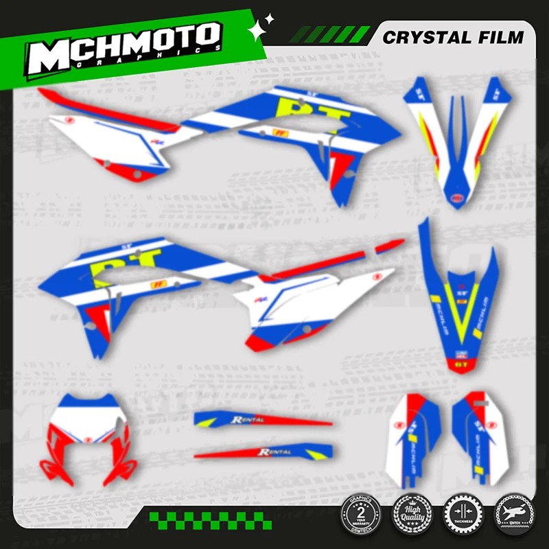 MCHMFG мотоциклетная команда наклейки на мотоцикл для BETA XTRAINER 2023-2025 2023 2024 2025 250 300 350-006