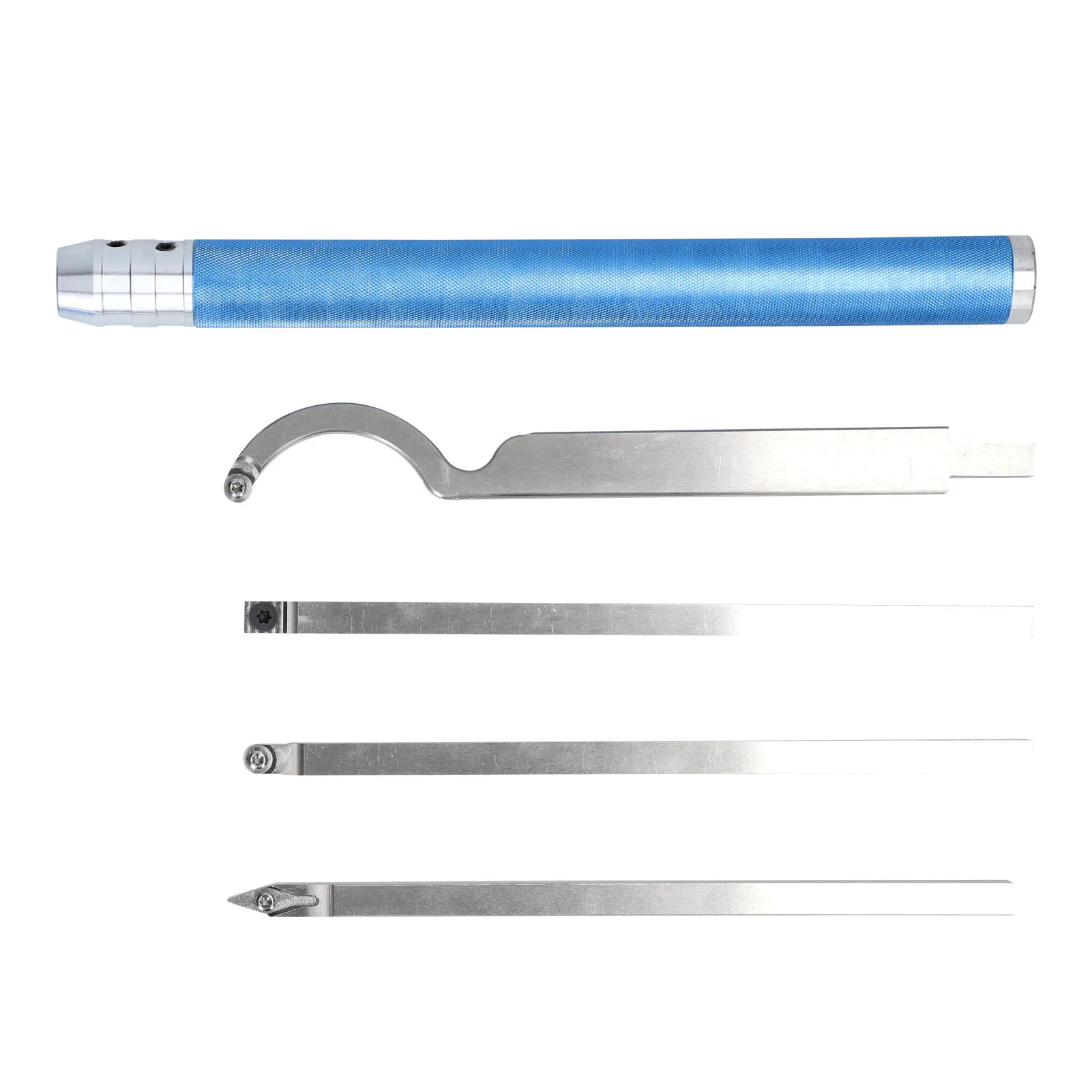 

12Pcs/Set High Hardness Metal Lathe Turning Tool Kit Boring Bar Holder Set For Processing Steel Parts Handheld Woodworking Tool