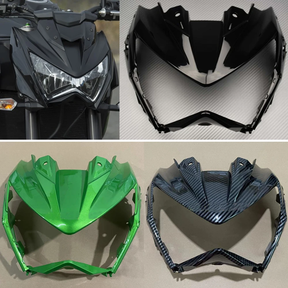 

For Kawasaki Z800 Headlamp Cover Fairing Motorcycle Front Head Cowl Upper Nose Headlight Panel Injection Z 800 13 2014 2015 2016