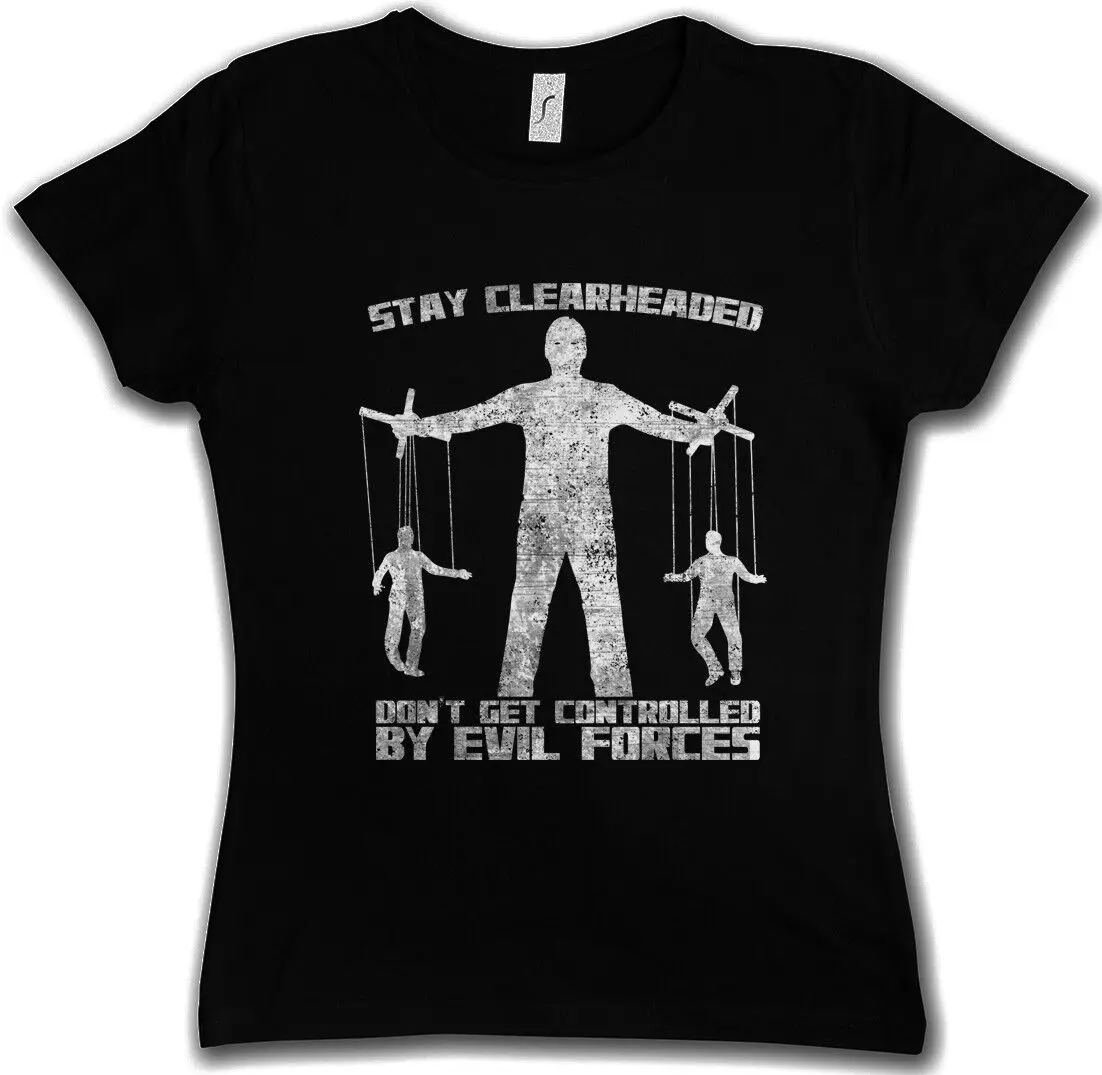 Футболка для женщин с надписью «STAY clearhead»