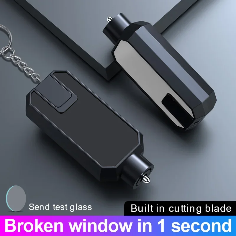 Автомобильный безопасный молоток 2 в 1 аварийный выключатель стекла ремень