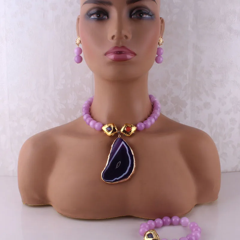 Комплект ювелирных изделий Dudo для женщин комплект из колье и чокера покрытого