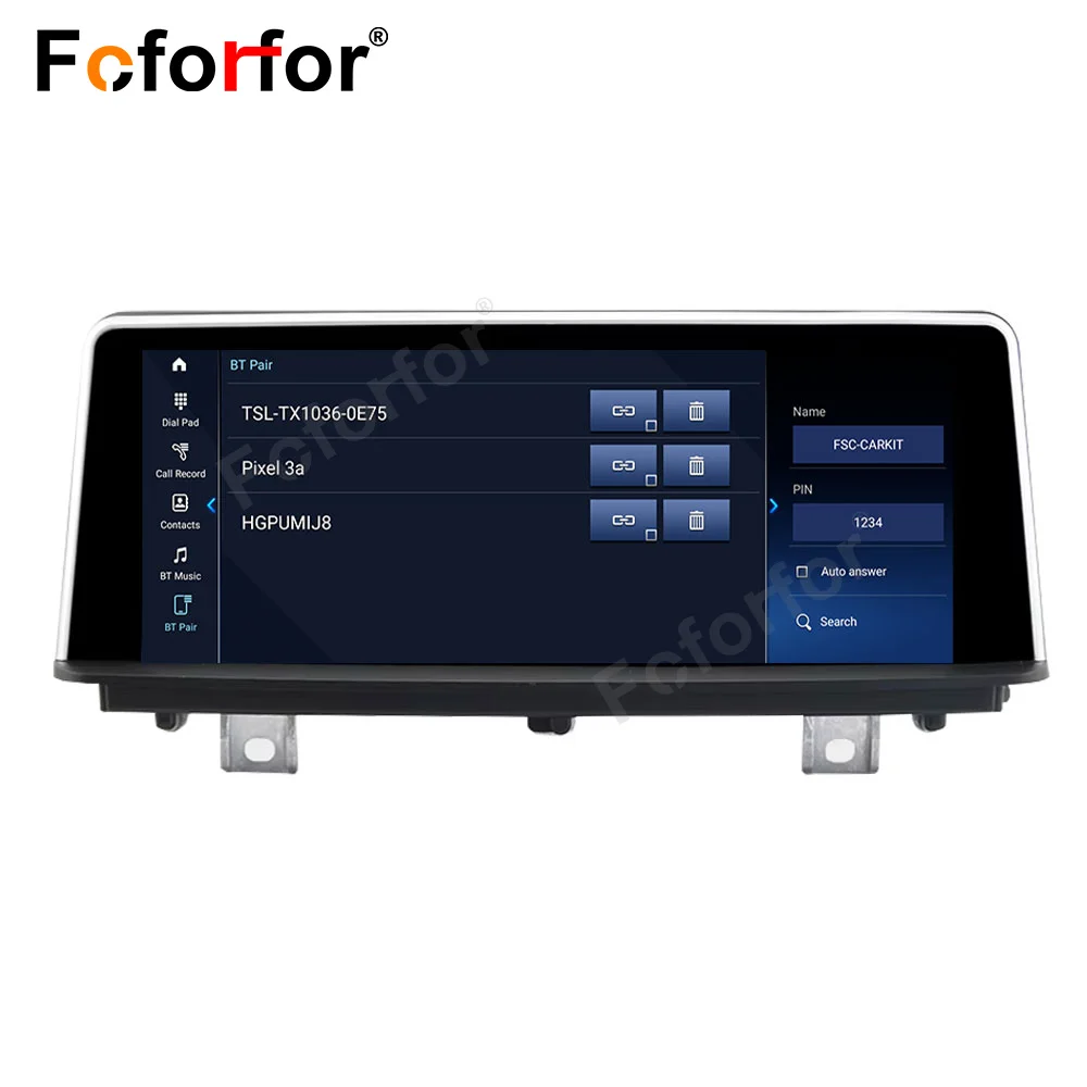 Автомобильный радиоприемник 8 дюйма для BMW 2 серии F22 F45 2013-2019 NBT EVO Android 13 с 4G LTE CarPlay