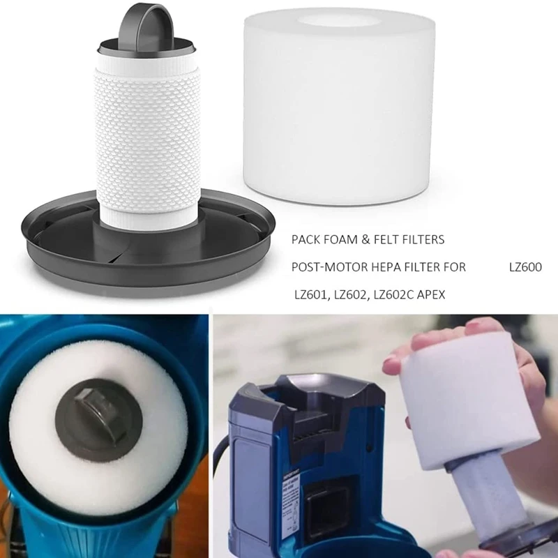 Запасные части роликовая щетка Hepa-фильтр для Shark LZ600 LZ601 LZ602 LZ602C аксессуары