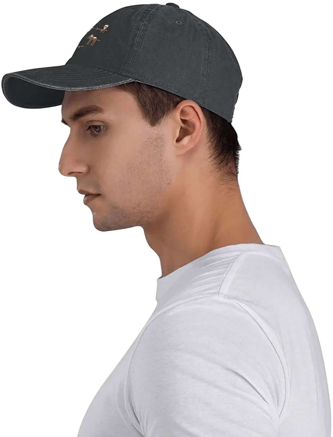 Cute Sloth Baseball Hat Cowboy Hat 
