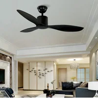 Household Inverter Chandelier With Fan Retro Restaurant Electric Chandelier Fan European Minimalist Bedroom Ceiling Fan Lighting