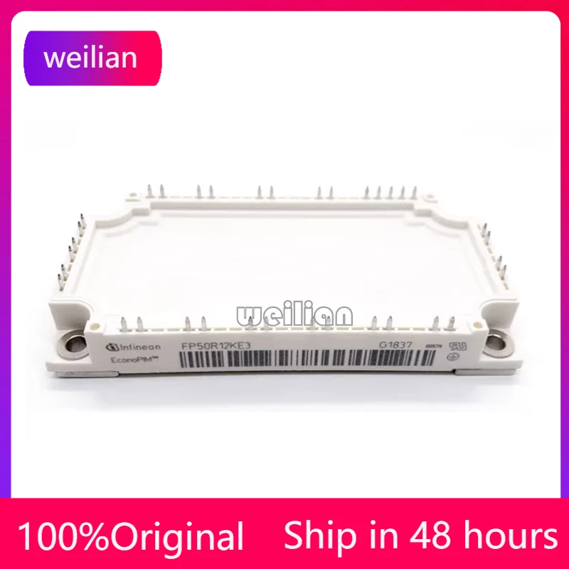 

FP50R12KE3 NEW IGBT power module electronic component standard packaging (MCU/MPU/SOC)
