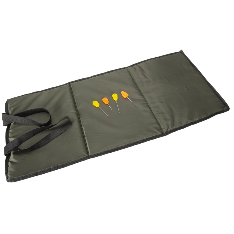 

Foldable Fishing Mat with Baiting Needle Landing Pad Fishing Unhooking Pad Fishing Tackle Fish Gear Weigh Slings High Quality