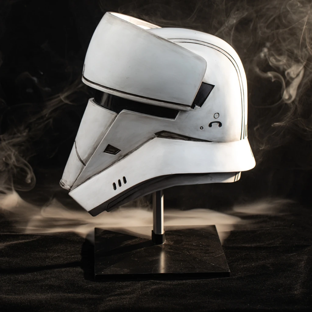 Фото Xcoser SW Rogue One Combat Assault Commander Tank Trooper Helmet Resin Replicas Коллекция для взрослых Косплей №3