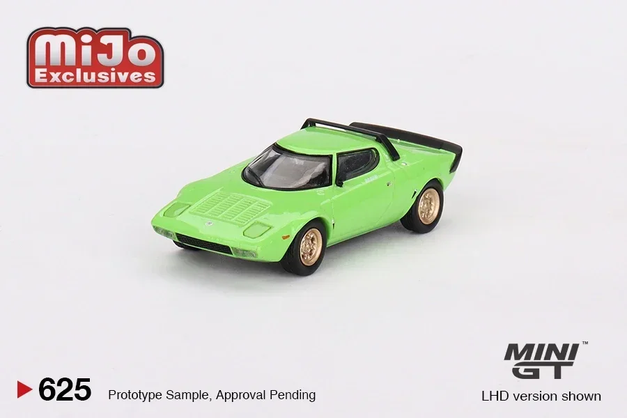MINI GT Mijo Exclusive 1:64 Lancia Stratos HF Stradale Verde Chiaro Green Модель автомобиля