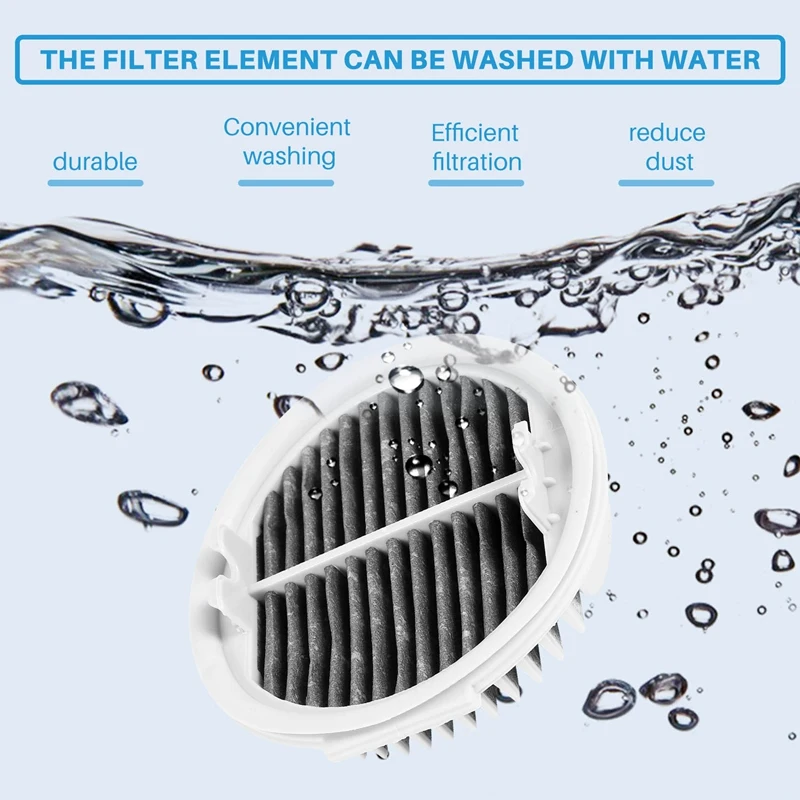 4 шт. Hepa-фильтр для Xiaomi Roidmi Wireless F8 умный ручной пылесос сменные эффективные