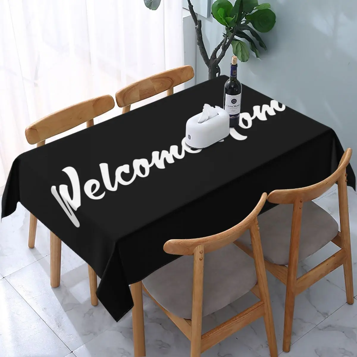 

Прямоугольная Водонепроницаемая скатерть 45-50 дюймов с резинкой по краям