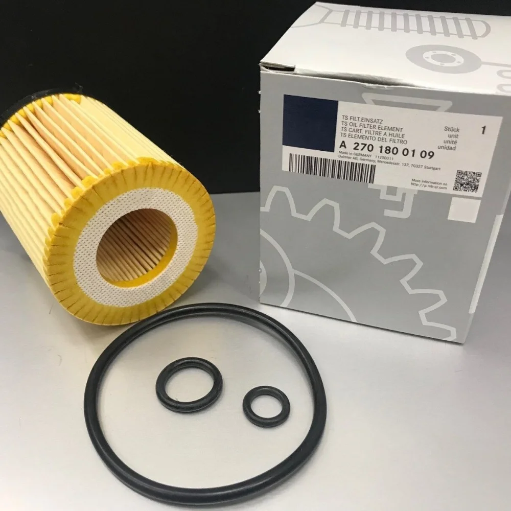 Оригинальный масляный фильтр 2701800109 A Для W176 A160B-КЛАСС W246 W242 B160 GLA180 GLA250 2701840125 HU711/6Z H90