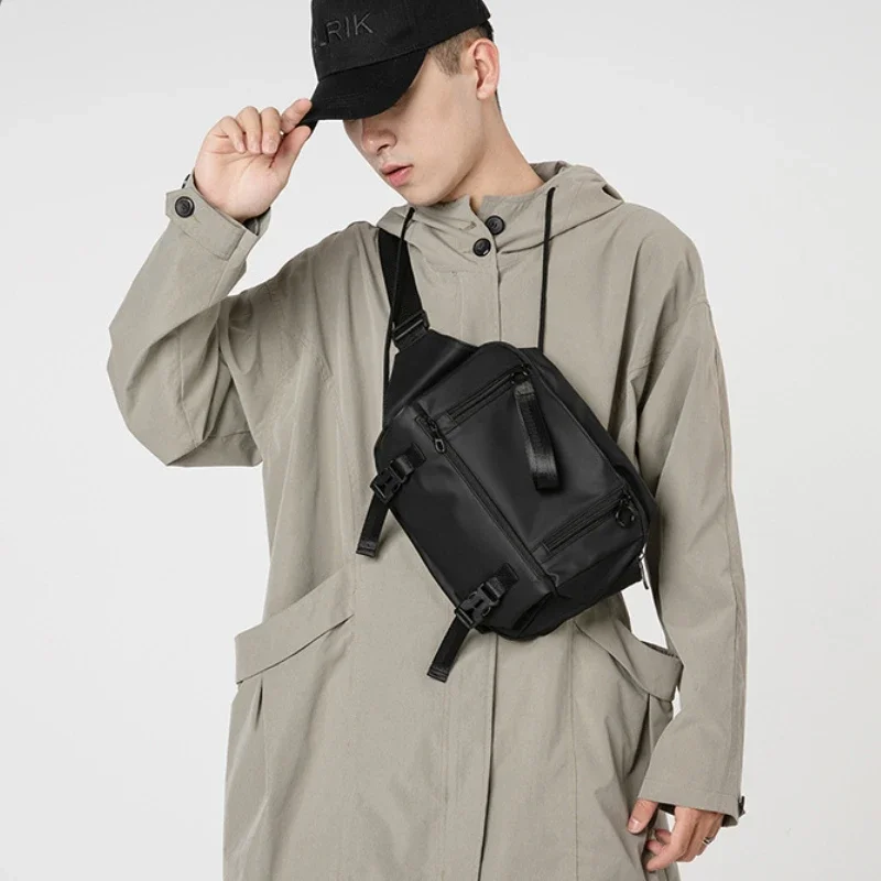 Новая водонепроницаемая сумка через плечо из ткани Оксфорд для мужчин модель