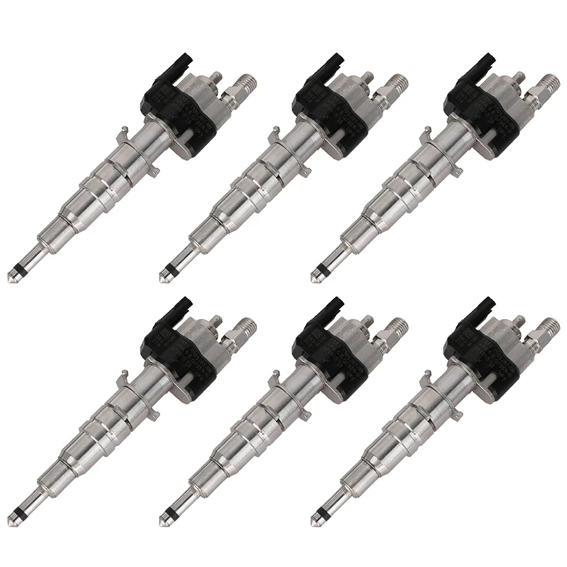 

6Pc Fuel Injector Oil Nozzle For-BMW N54 N63 135 335 535 550 750 X5 X6 13537585261 13537589048 13538616079